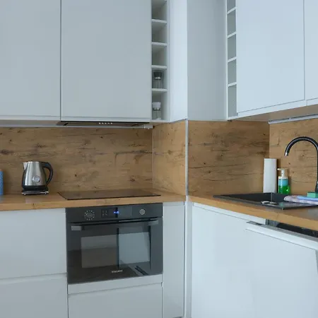 Riviera Z Widokiem Na Morze Ustronie Nadmorski Luksus アパート ウストロニエ・モルスキエ